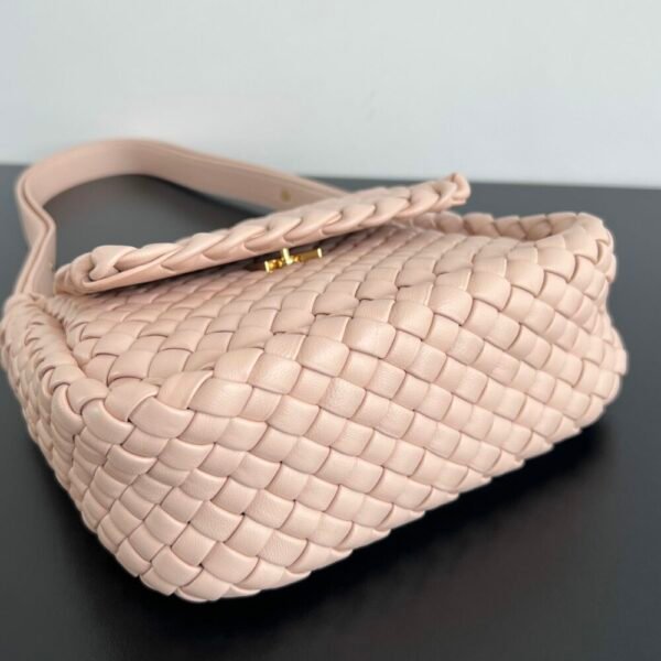 BO-VE Mini COBBLE Shoulder Bag 762711 19cm BV VB intrecciato lambskin