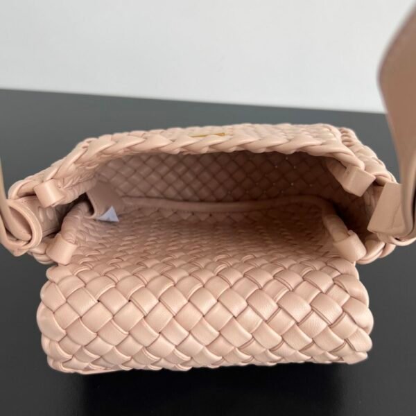 BO-VE Mini COBBLE Shoulder Bag 762711 19cm BV VB intrecciato lambskin