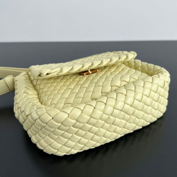 BO-VE Mini COBBLE Shoulder Bag 762711 19cm BV VB intrecciato lambskin