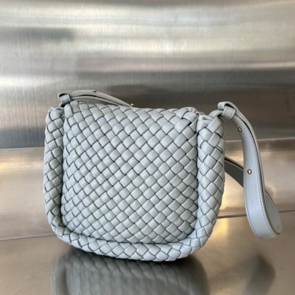 BO-VE Mini COBBLE Shoulder Bag 762711 19cm BV VB intrecciato lambskin