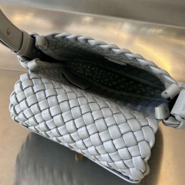 BO-VE Mini COBBLE Shoulder Bag 762711 19cm BV VB intrecciato lambskin