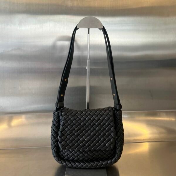 BO-VE Mini COBBLE Shoulder Bag 762711 19cm BV VB intrecciato lambskin