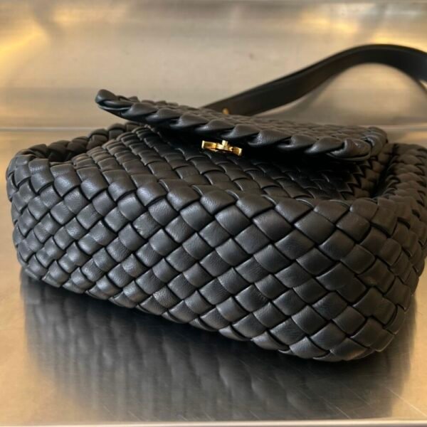 BO-VE Mini COBBLE Shoulder Bag 762711 19cm BV VB intrecciato lambskin