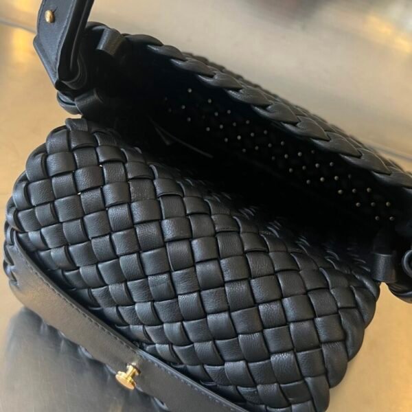 BO-VE Mini COBBLE Shoulder Bag 762711 19cm BV VB intrecciato lambskin