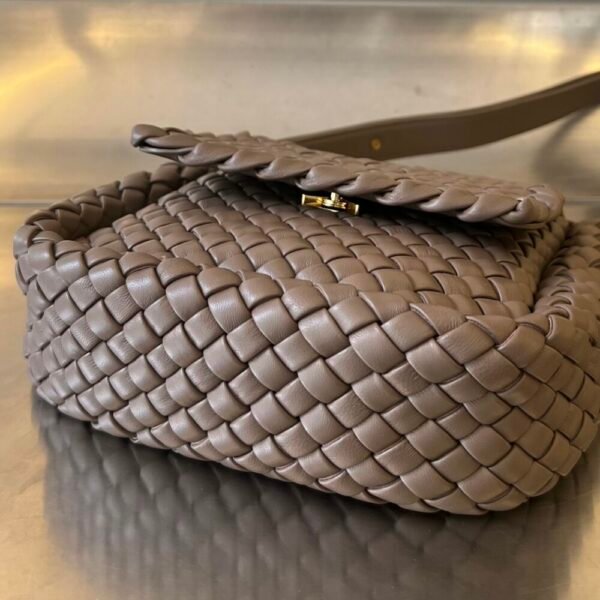 BO-VE Mini COBBLE Shoulder Bag 762711 19cm BV VB intrecciato lambskin