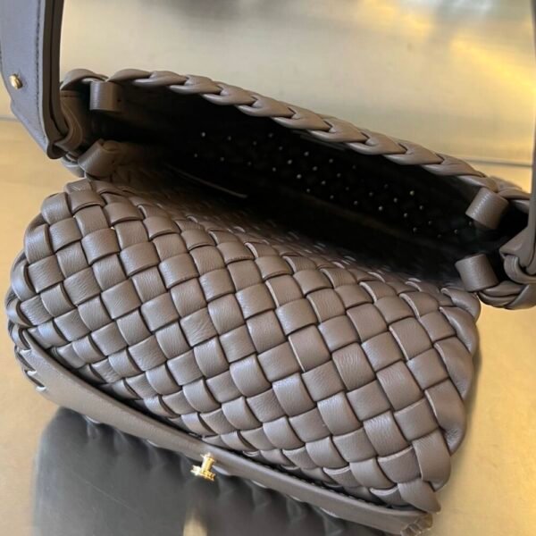 BO-VE Mini COBBLE Shoulder Bag 762711 19cm BV VB intrecciato lambskin