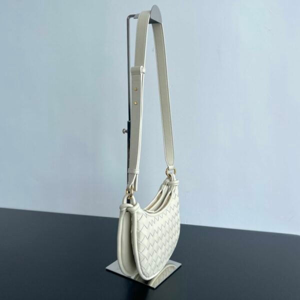 BO-VE Gemelli Half Moon Crossbody Bag 796638 26cm BV VB