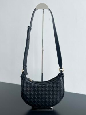 BO-VE Gemelli Half Moon Crossbody Bag 796638 26cm BV VB
