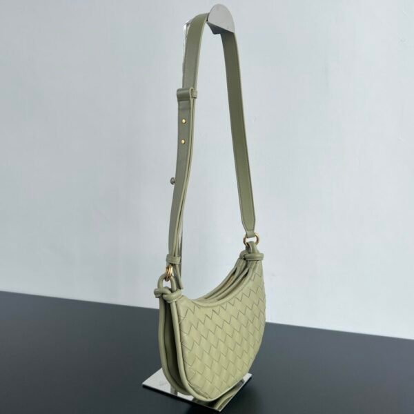 BO-VE Gemelli Half Moon Crossbody Bag 796638 26cm BV VB