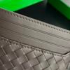 BO-VE Small woven card holder 817397 cowhide 11x8x0.2cm BV VB