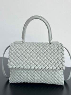BO-VE 776783 Patti top handle woven tote bag For Women 26cm BV VB