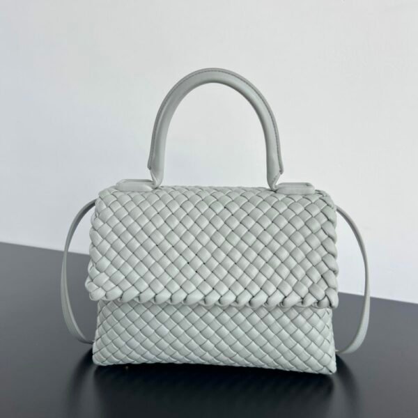 BO-VE 776783 Patti top handle woven tote bag For Women 26cm BV VB