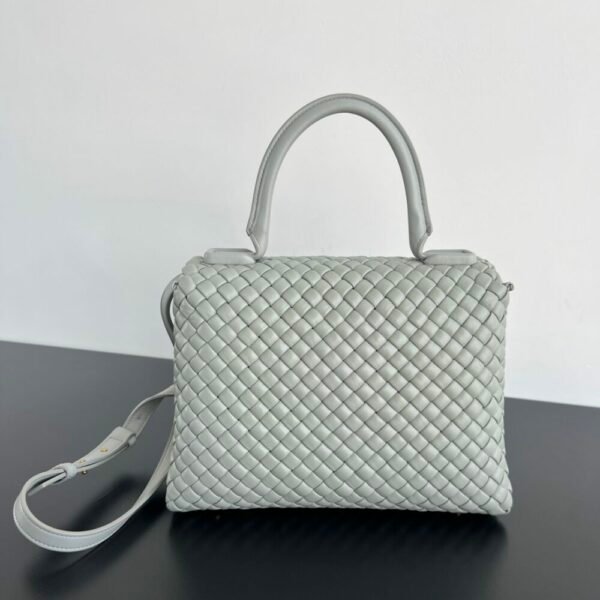 BO-VE 776783 Patti top handle woven tote bag For Women 26cm BV VB