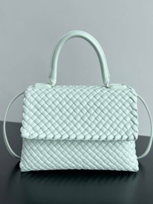 BO-VE 776783 Patti top handle woven tote bag For Women 26cm BV VB
