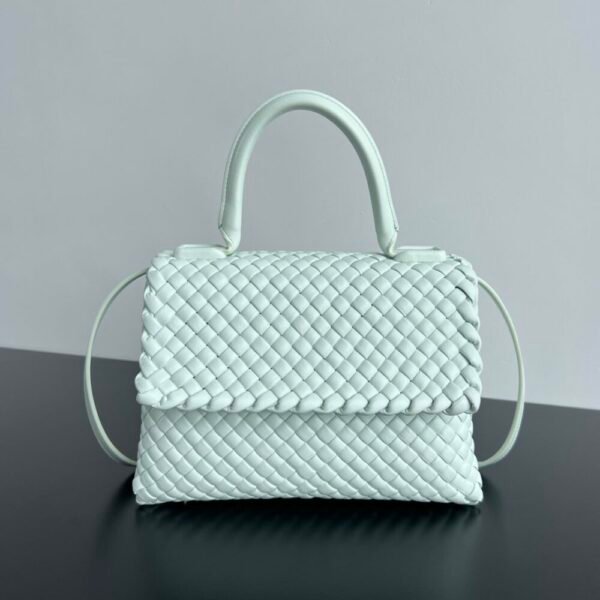 BO-VE 776783 Patti top handle woven tote bag For Women 26cm BV VB