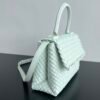 BO-VE 776783 Patti top handle woven tote bag For Women 26cm BV VB
