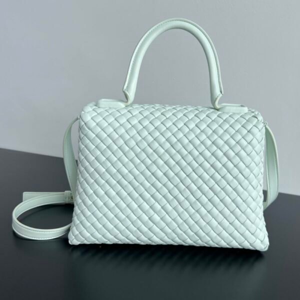 BO-VE 776783 Patti top handle woven tote bag For Women 26cm BV VB