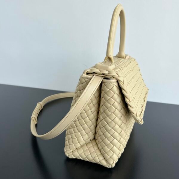 BO-VE 776783 Patti top handle woven tote bag For Women 26cm BV VB