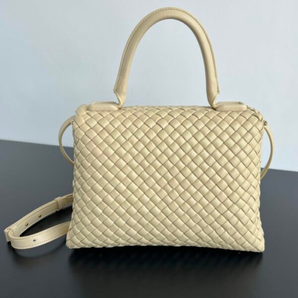 BO-VE 776783 Patti top handle woven tote bag For Women 26cm BV VB