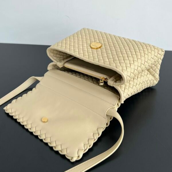 BO-VE 776783 Patti top handle woven tote bag For Women 26cm BV VB