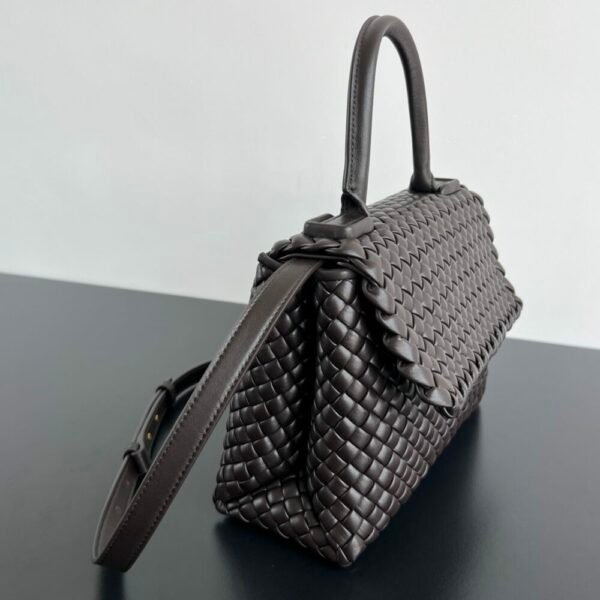 BO-VE 776783 Patti top handle woven tote bag For Women 26cm BV VB