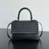 BO-VE 776783 Patti top handle woven tote bag For Women 26cm BV VB