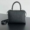 BO-VE 776783 Patti top handle woven tote bag For Women 26cm BV VB