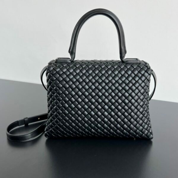 BO-VE 776783 Patti top handle woven tote bag For Women 26cm BV VB
