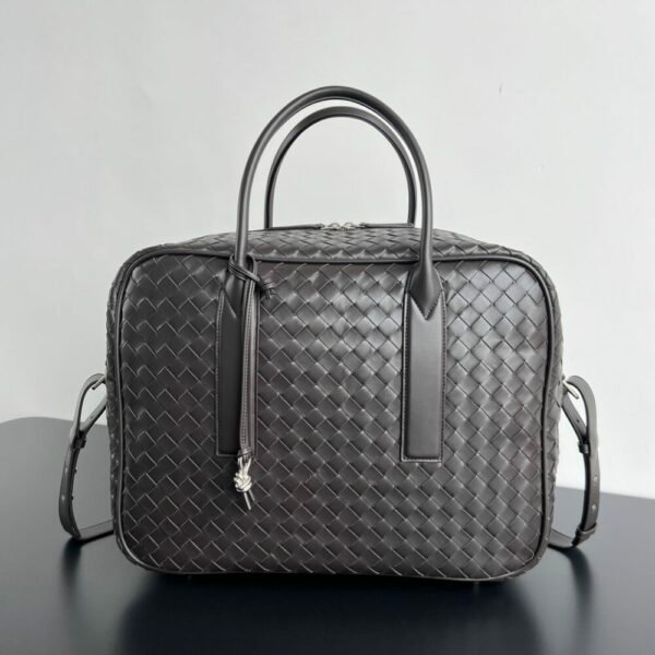 BO-VE 766372 intrecciato woven travel bag For men'bag 43cm BV VB