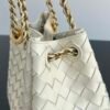 BO-VE Chain parachute 817175 sheepskin women bag 21cm BV VB
