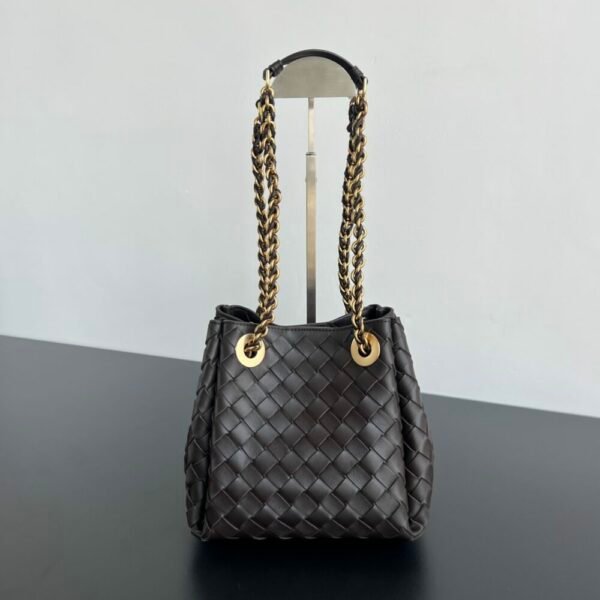 BO-VE Chain parachute 817175 sheepskin women bag 21cm BV VB