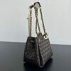 BO-VE Chain parachute 817175 sheepskin women bag 21cm BV VB