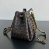 BO-VE Chain parachute 817175 sheepskin women bag 21cm BV VB