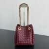 BO-VE Chain parachute 817175 sheepskin women bag 21cm BV VB