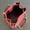 BO-VE Chain parachute 817175 sheepskin women bag 21cm BV VB