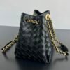 BO-VE Chain parachute 817175 sheepskin women bag 21cm BV VB