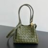 BO-VE Chain parachute 796569 sheepskin women bag 21cm BV VB