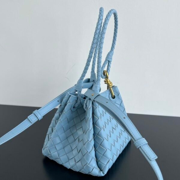 BO-VE Chain parachute 796569 sheepskin women bag 21cm BV VB