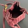 BO-VE Chain parachute 796569 sheepskin women bag 21cm BV VB