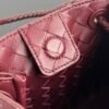 BO-VE Chain parachute 796569 sheepskin women bag 21cm BV VB