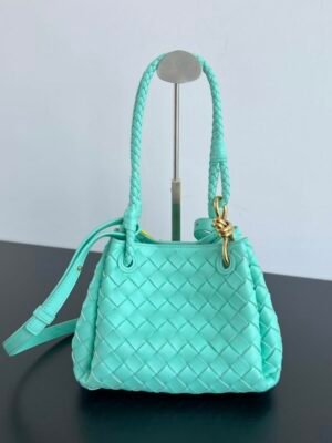 BO-VE Chain parachute 796569 sheepskin women bag 21cm BV VB