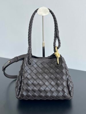 BO-VE Chain parachute 796569 sheepskin women bag 21cm BV VB