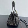 BO-VE Chain parachute 796569 sheepskin women bag 21cm BV VB