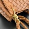 BO-VE Chain parachute 796569 sheepskin women bag 21cm BV VB