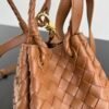BO-VE Chain parachute 796569 sheepskin women bag 21cm BV VB