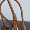 BO-VE Chain parachute 796569 sheepskin women bag 21cm BV VB