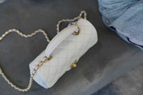 CHL 2021 ss spring and summer new handle cf mini fairy white