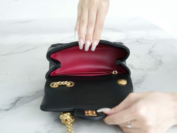 CHL 23S Spring and Summer New Camellia Fatty Fang Black 18cm