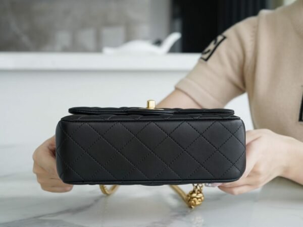 CHL 23S Spring and Summer New Camellia Mini Black 20cm