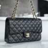 CHL CF Classic Flap Medium Classic Flap Bag Black Sheep Gold 25cm